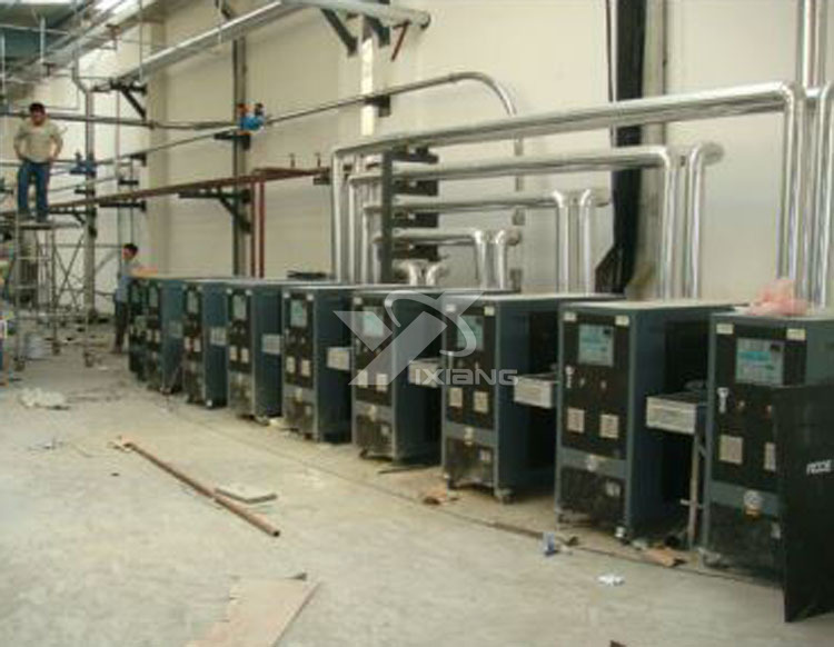 反應釜加熱系統現場——模溫機